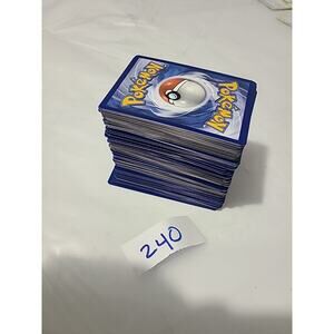 Set Lot Of 240 Pokemon Cards Lot Good Condition.